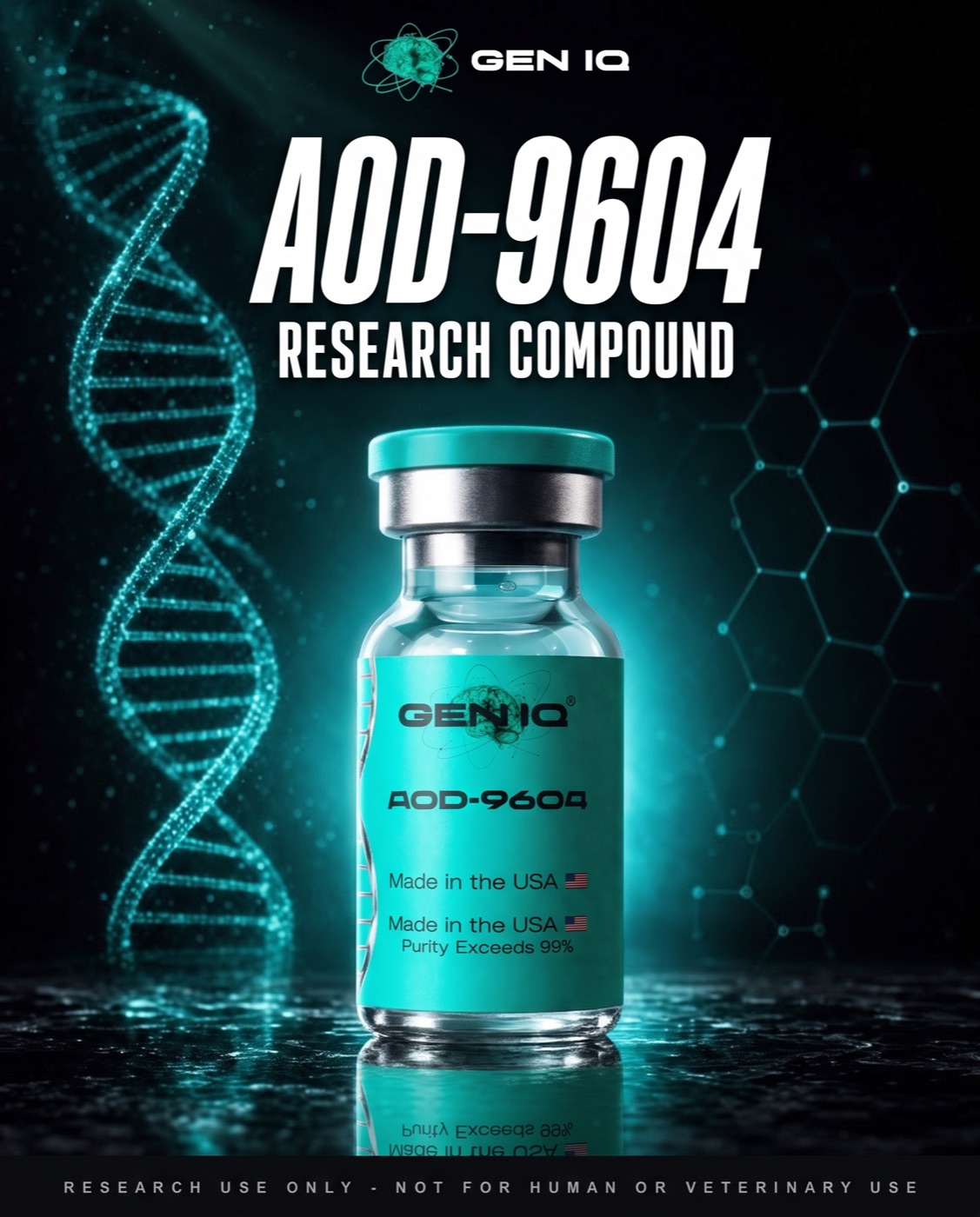 AOD-9604 — research-grade vial