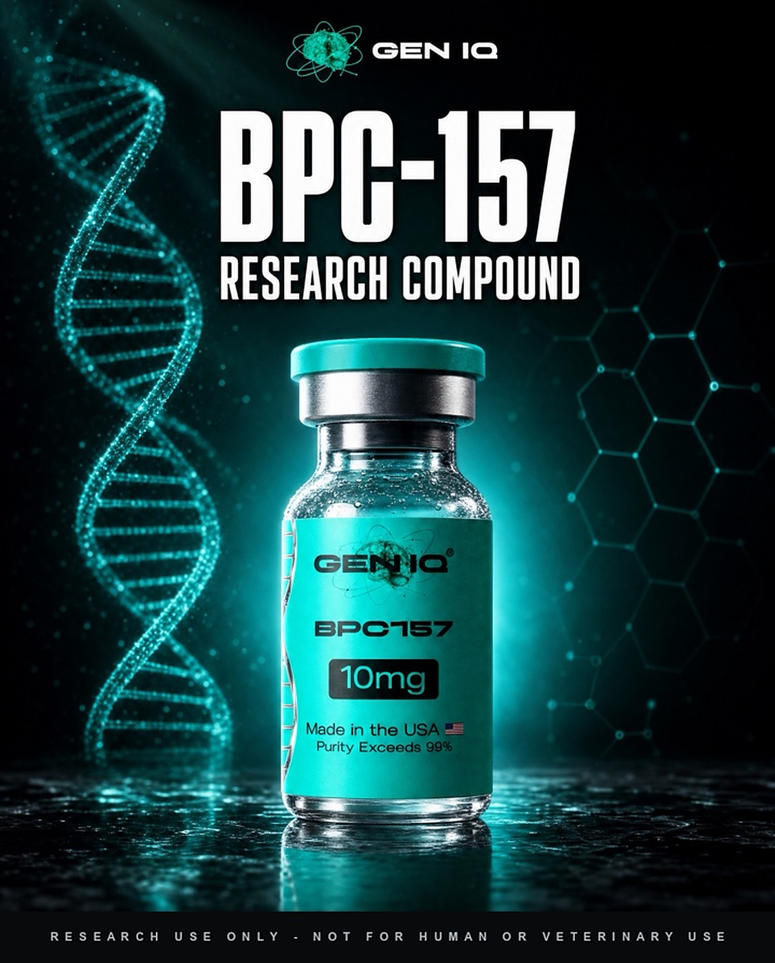 BPC-157 (10mg) — research-grade vial